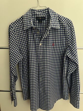 Ralph Lauren Hemd kariert Grösse L 14-16