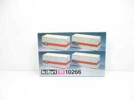 Kibri H0 10266 4 Container 20 Fuss DB
