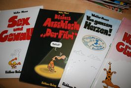 5 Bildbände von Walter Moers: Das kleine A...loch