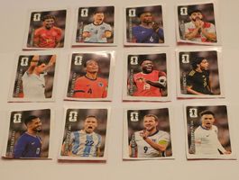 lot de 12 stickers Coca-Cola Panini FIFA WM 2026 complet!