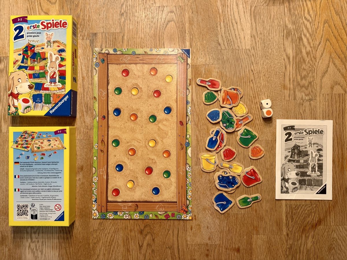 Ravensburger Giochi: 3 Kinderspiele – Usato da Attikon venduto da lupeter 8
