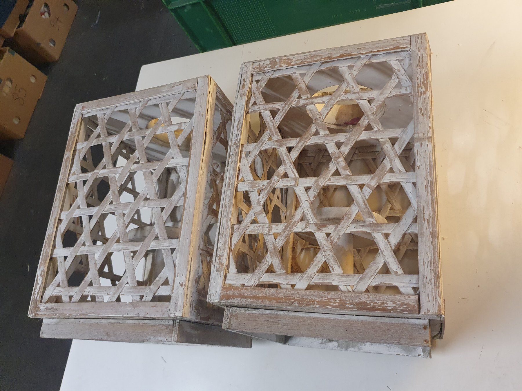 Lanterne: 2 Stk Windlichter Bambus – Usato da Zürich venduto da loosebone 1