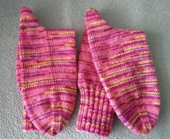 Handgestrickte Damensocken_5, Gr. 36/37