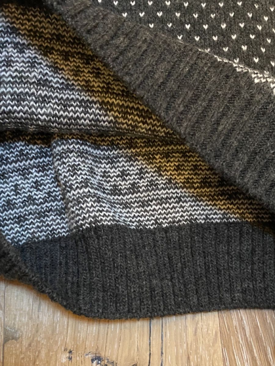 Top: Great winter Norwegian style jumper. Large S – Usato da Grund b. Gstaad venduto da PlageNeige 2