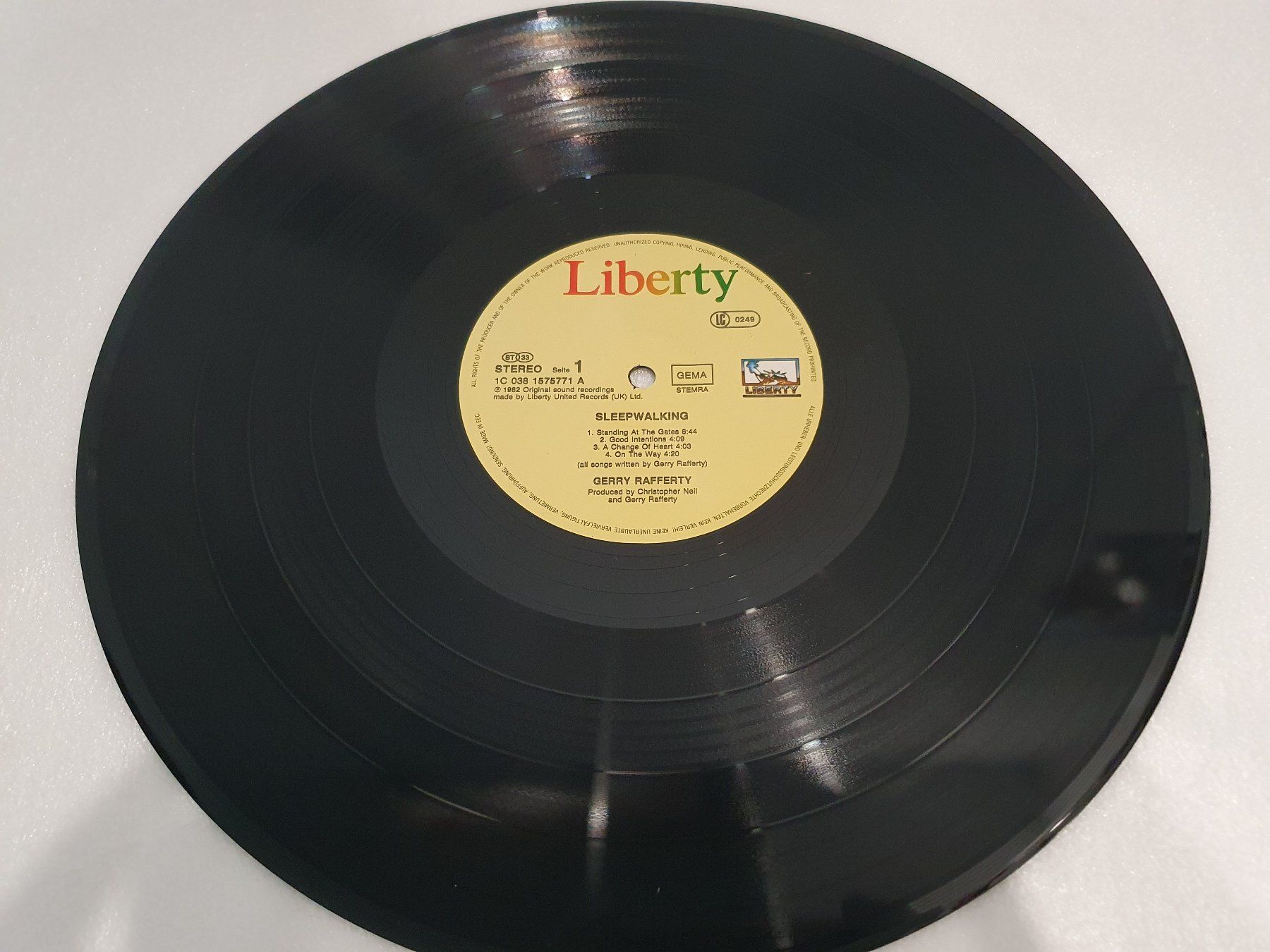 Dischi in vinile: Gerry Rafferty – Sleepwalking – Usato da Uster venduto da Vinyl-Leidenschaft 6