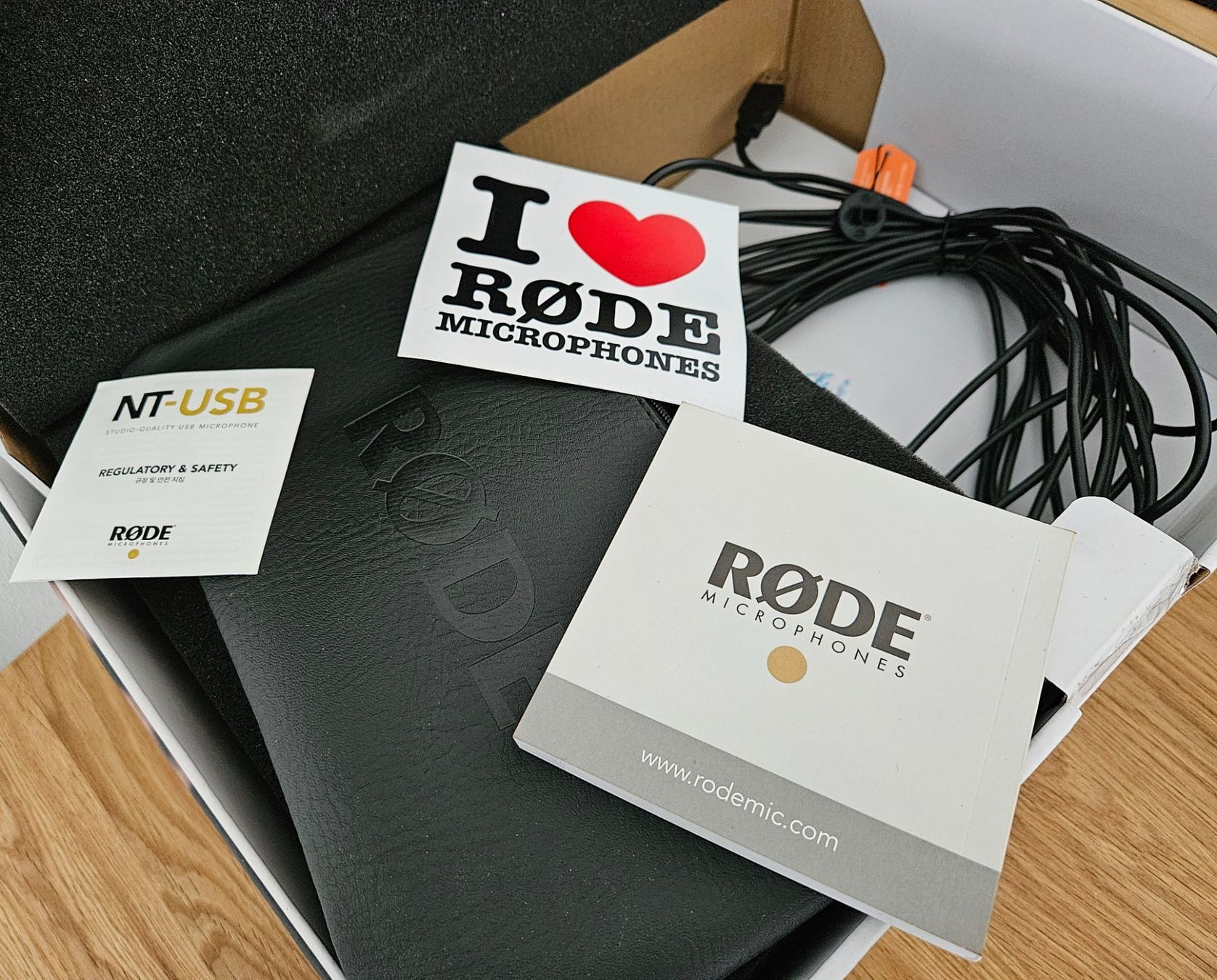 Røde Mikrofone: RØDE Nt-Usb Mikrofon Podcast Studio Rode – Gebraucht aus Seengen von maivia_customs 9