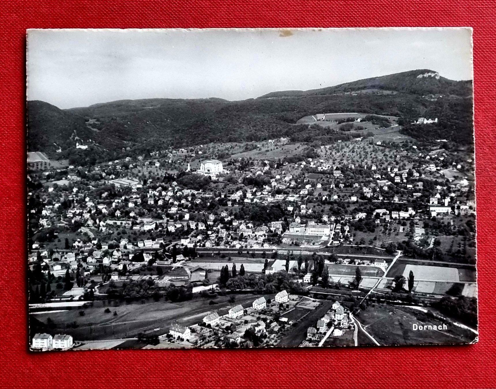 Cartoline postali: Dornach - Flugaufnahme – Usato da Rothrist venduto da RROENK