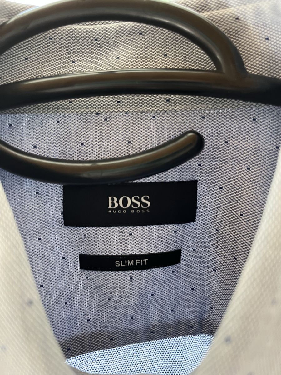 Hugo Boss Camicie: Hemd von Boss, hellblau – Usato da Madetswil venduto da Babalou 2