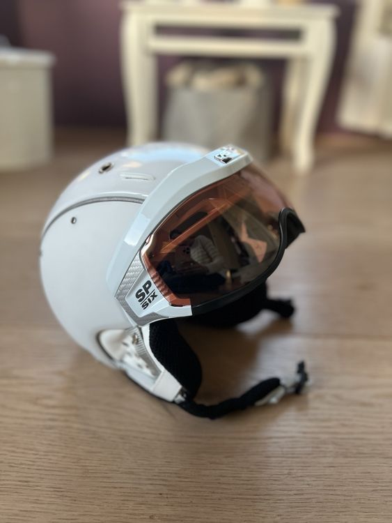 Leichter Skihelm Mit Lüftung - Stoßfester Helm Mit Brillenhalterung Für Wintersport