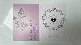 Gutschein Frau Meise Cafe und Boutique 30 CHF neu