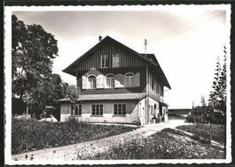 Vennes-sur-Lausanne, Institut Emmäus, circulée 1954