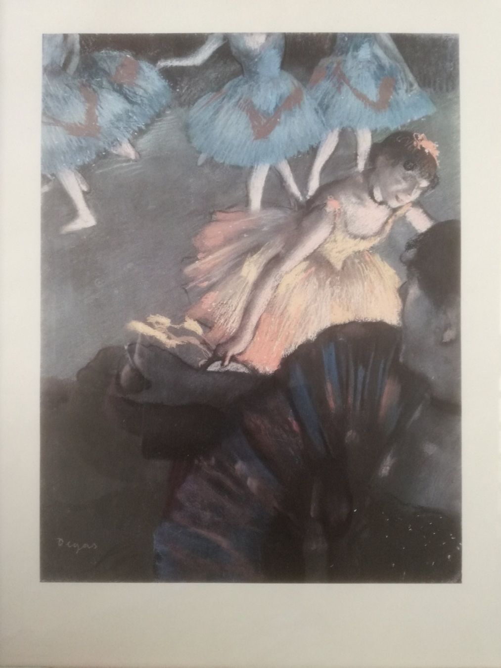Poster & Bilder: Edgar Degas "Balletszene" – Gebraucht aus Sursee von Ursus_LU 1