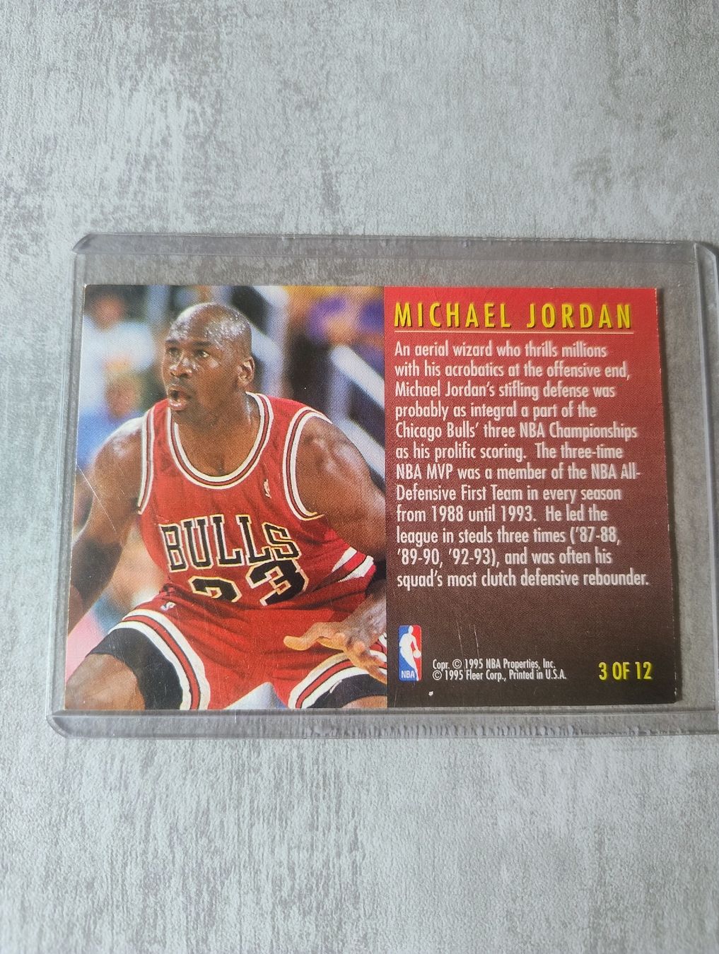Nba Sammelbilder & Trading cards: NBA 1995 Fleer Total D Michael Jordan  – Neu (gemäss Beschreibung) aus Martigny von jul_7s5x 1