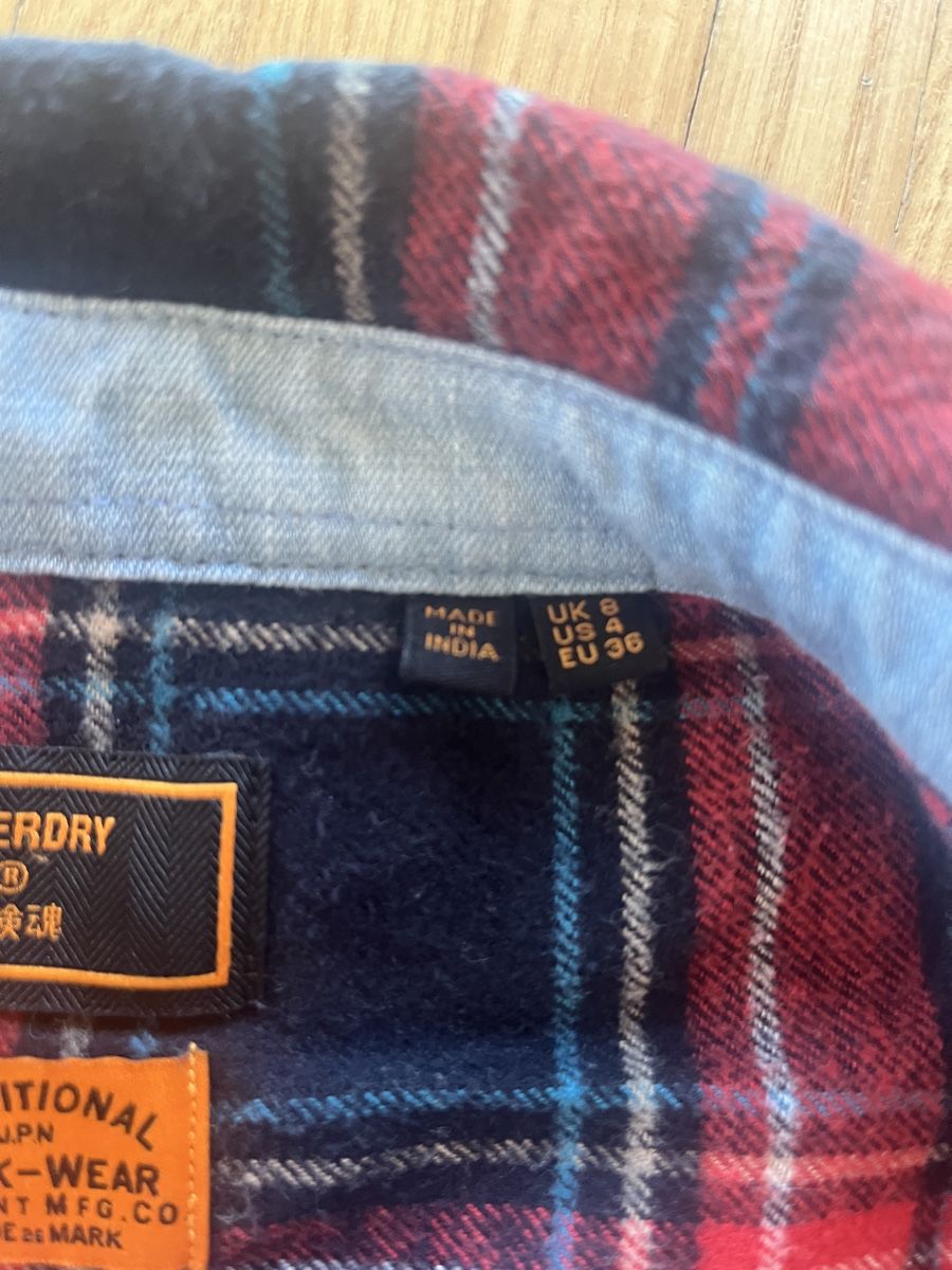 Camicette: Superdry Bluse/  Karohemd – Usato da St. Gallen venduto da elli18 3
