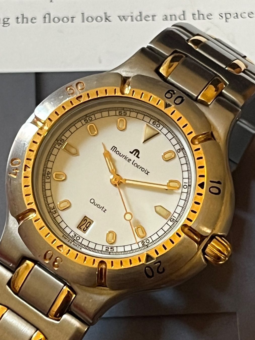 Maurice Lacroix Orologi: Maurice Lacroix or/acier – Usato da GENEVE venduto da hehakasapa 7