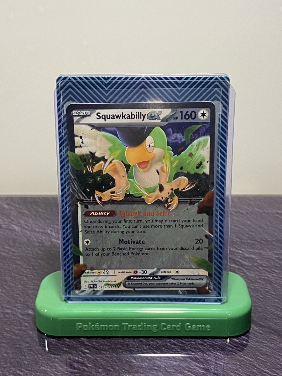 Pokémon Carte collezionabili: Pokemon Squawkabilly ex 075/091 PAF – Usato da Grindelwald venduto da TSG-G-Town