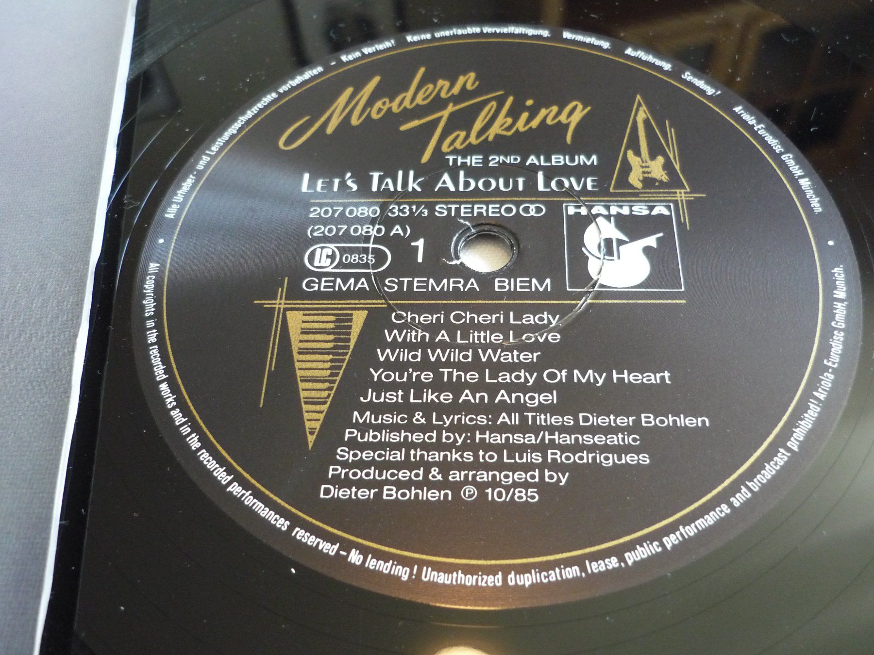 Dischi in vinile: Rare Vinyl 70s 80s Pop - Modern Talking - lets talk about – Usato da Beringen venduto da Flatretriever 1