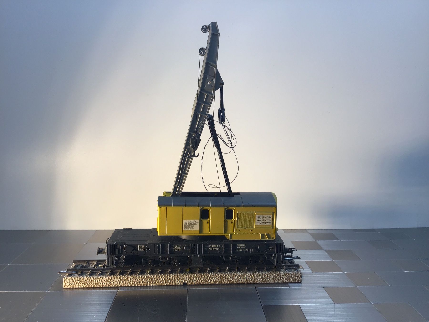 Liliput Modellini di ferrovie: LILIPUT KRANWAGEN H0 – Usato da Männedorf venduto da Modell-Spezialisten 2