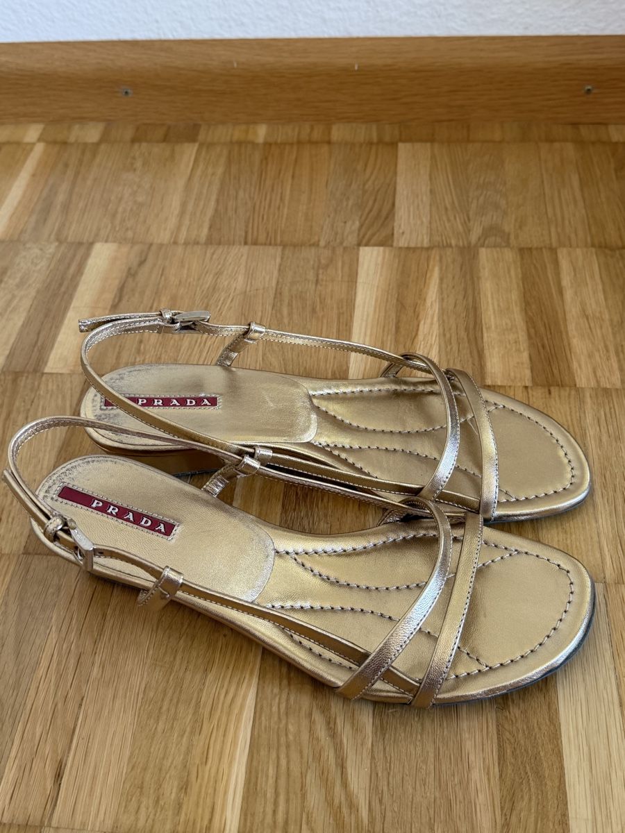 Prada Scarpe da donna: Prada linea rossa sandals – Usato da Basel venduto da eli_y6f2