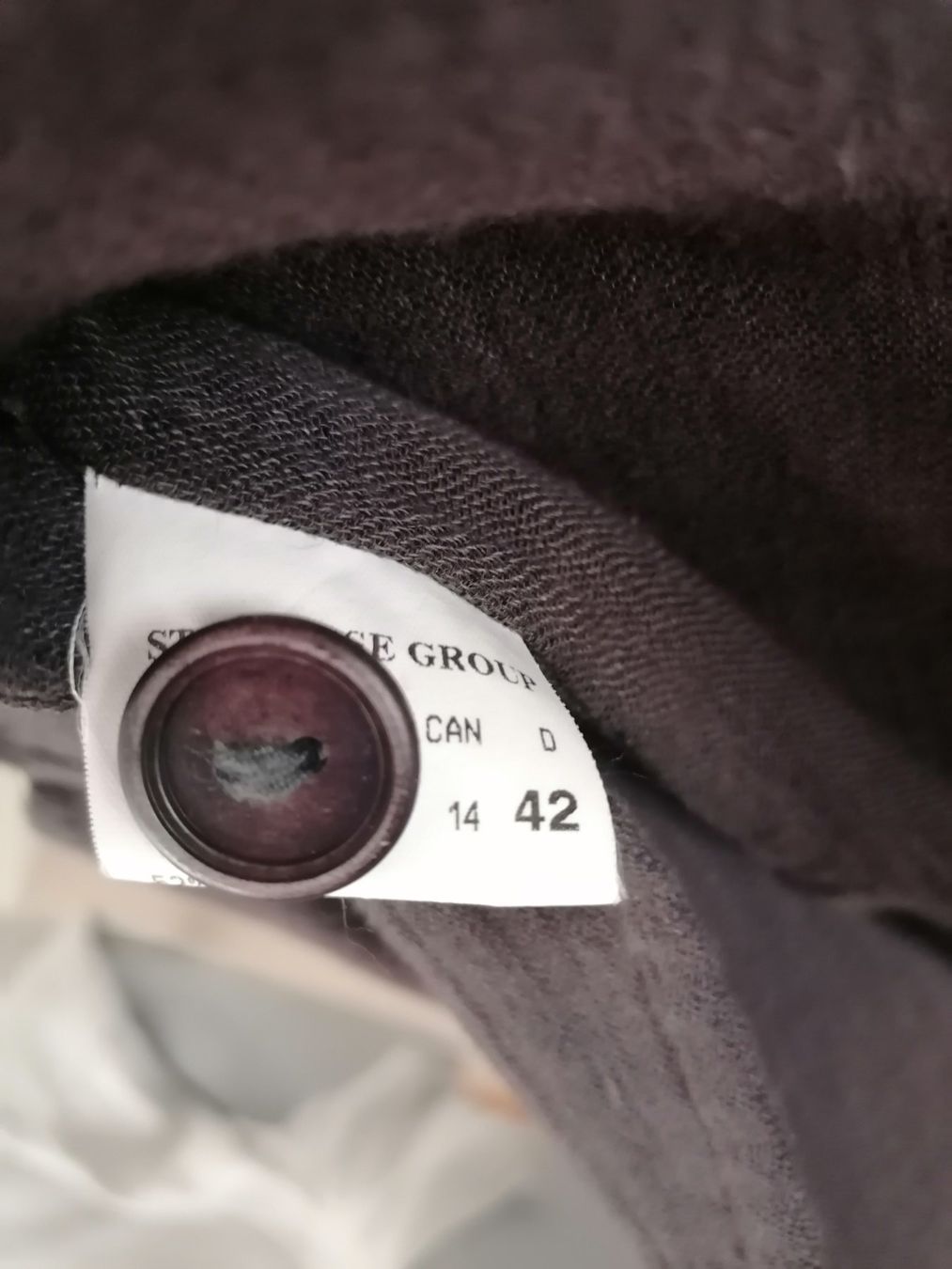 Strenesse Giacche: Schöne, braune Jacke von Strenesse 42 Leinengemisch – Usato da Wallisellen venduto da Muggeli1970 4