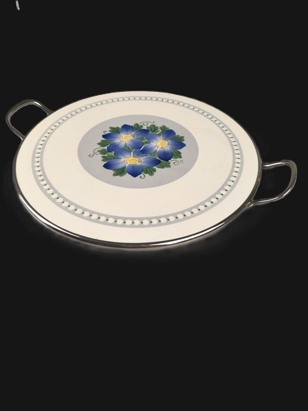 Piatti di portata: Servierteller Keramik mit Blumenmotiv – Usato da Rüti ZH venduto da Restwert_Rueti_ZH 5