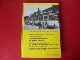 Strassenbahnlinien in Berlin West