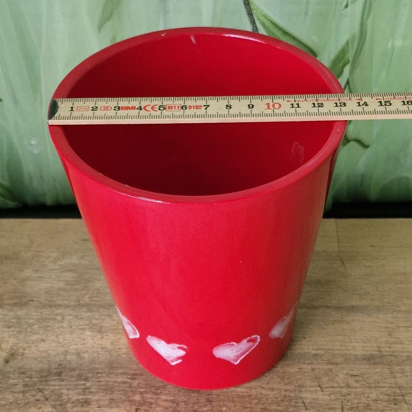 Vasi per fiori: Roter Pflanzentopf – Usato da Merlischachen venduto da Sheavy 3
