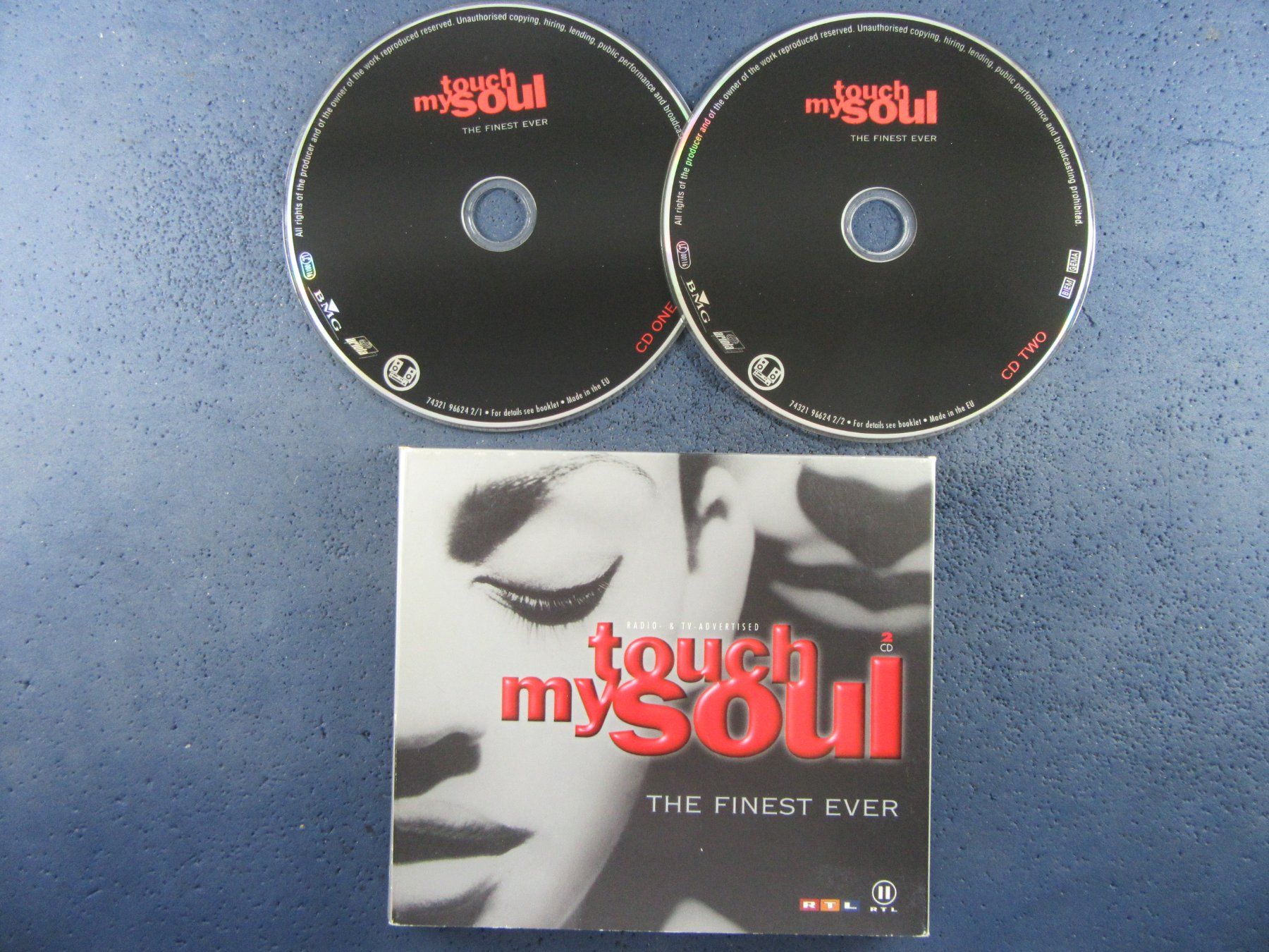 CD: TOUCH MY SOUL 2CD's THE FINEST EVER 2CD'S RTL 2 – Usato da Ettingen venduto da Hausi4711