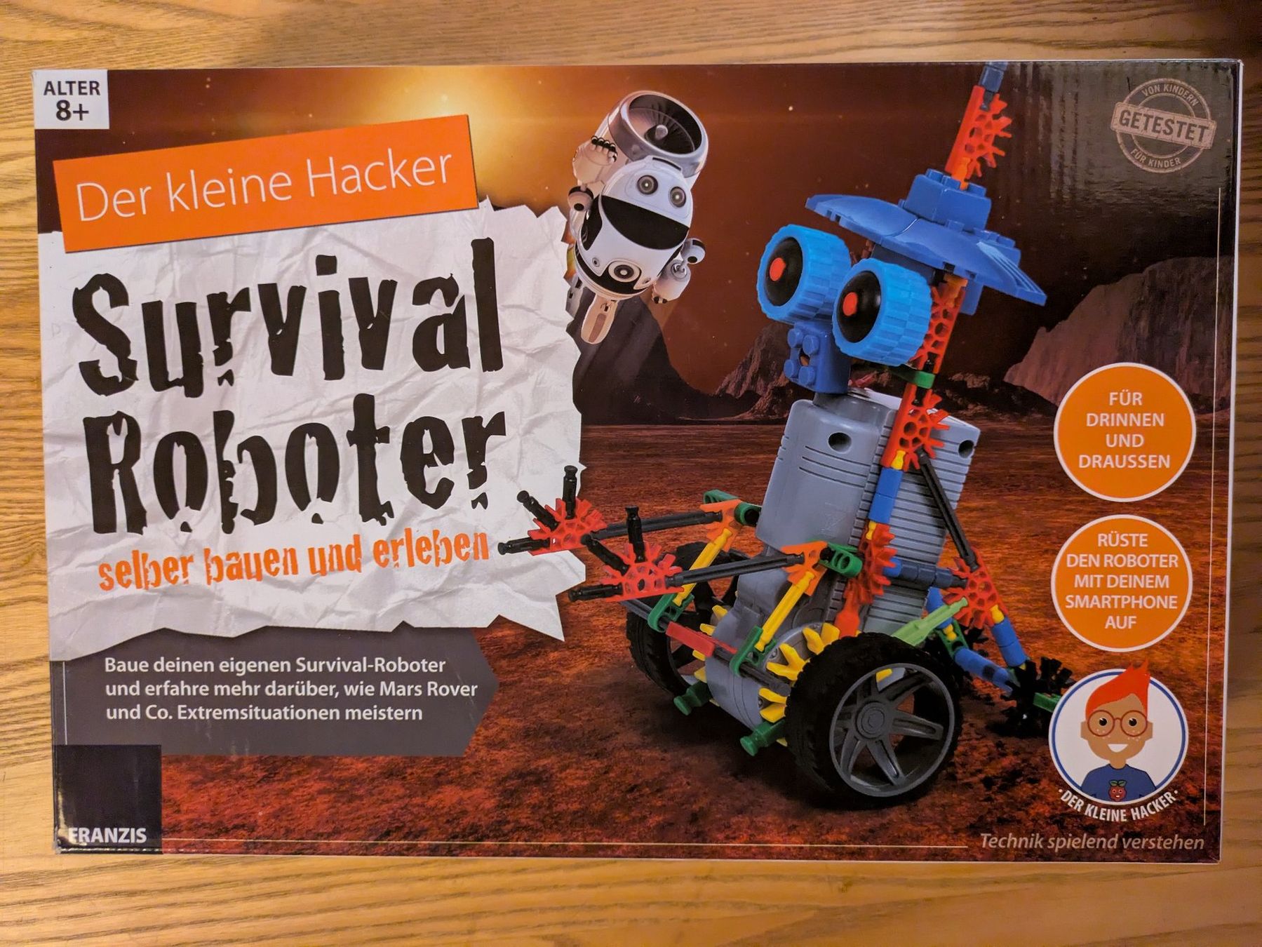Kit di costruzioni: Franzis "Survival Roboter" - Der kleine Hacker | Neuwertig – Nuovo (secondo la descrizione) da Männedorf venduto da Pacer19