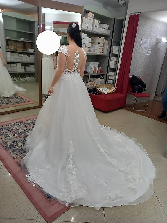 Vestiti: Abito da sposa Nicole Milano 2023/2024 – Usato da Vacallo venduto da ElenaL 1