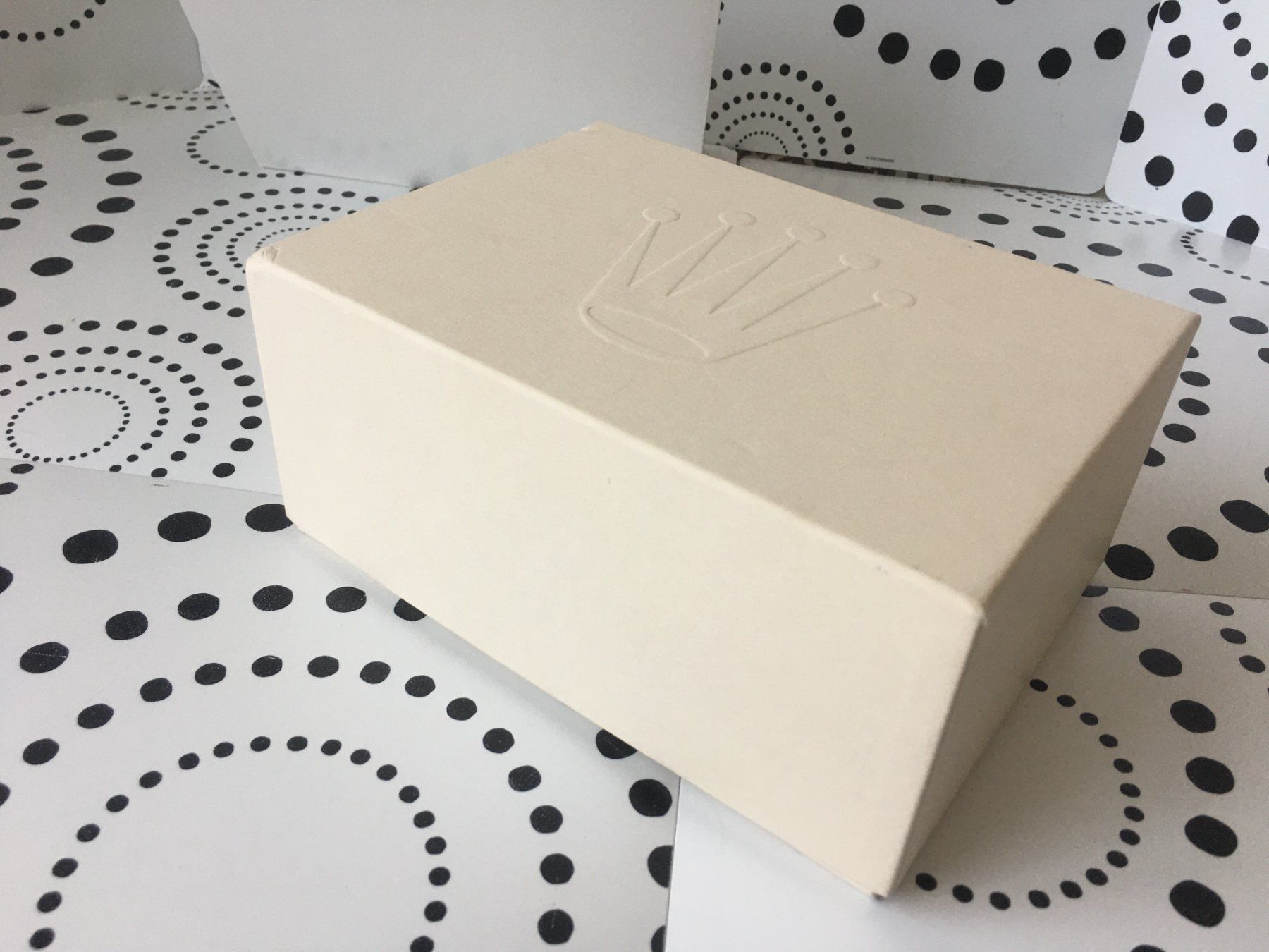 Rolex Scatole porta orologi: ROLEX ORIGINAL - MEDIUM WATCH CASE BOX ECRIN SCHACHTEL !!! – Nuovo (secondo la descrizione) da Epalinges venduto da dream-watch 8