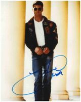 TOM CRUISE (TOP GUN) - handsigniert Grossfoto (20x25cm) COA