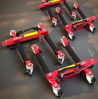 4 Stck PKW Rangierhilfe Wagenheber Rangierheber 12"