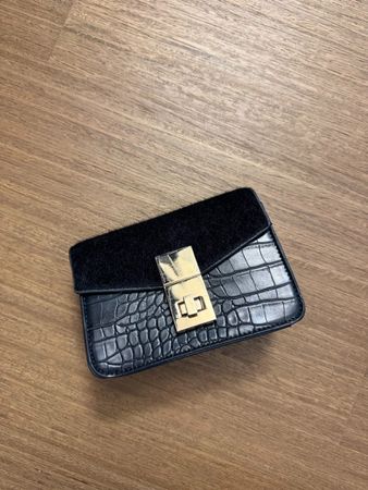 Elegante Damen-Handtasche Galeries Lafayette – Schwarz, NEU