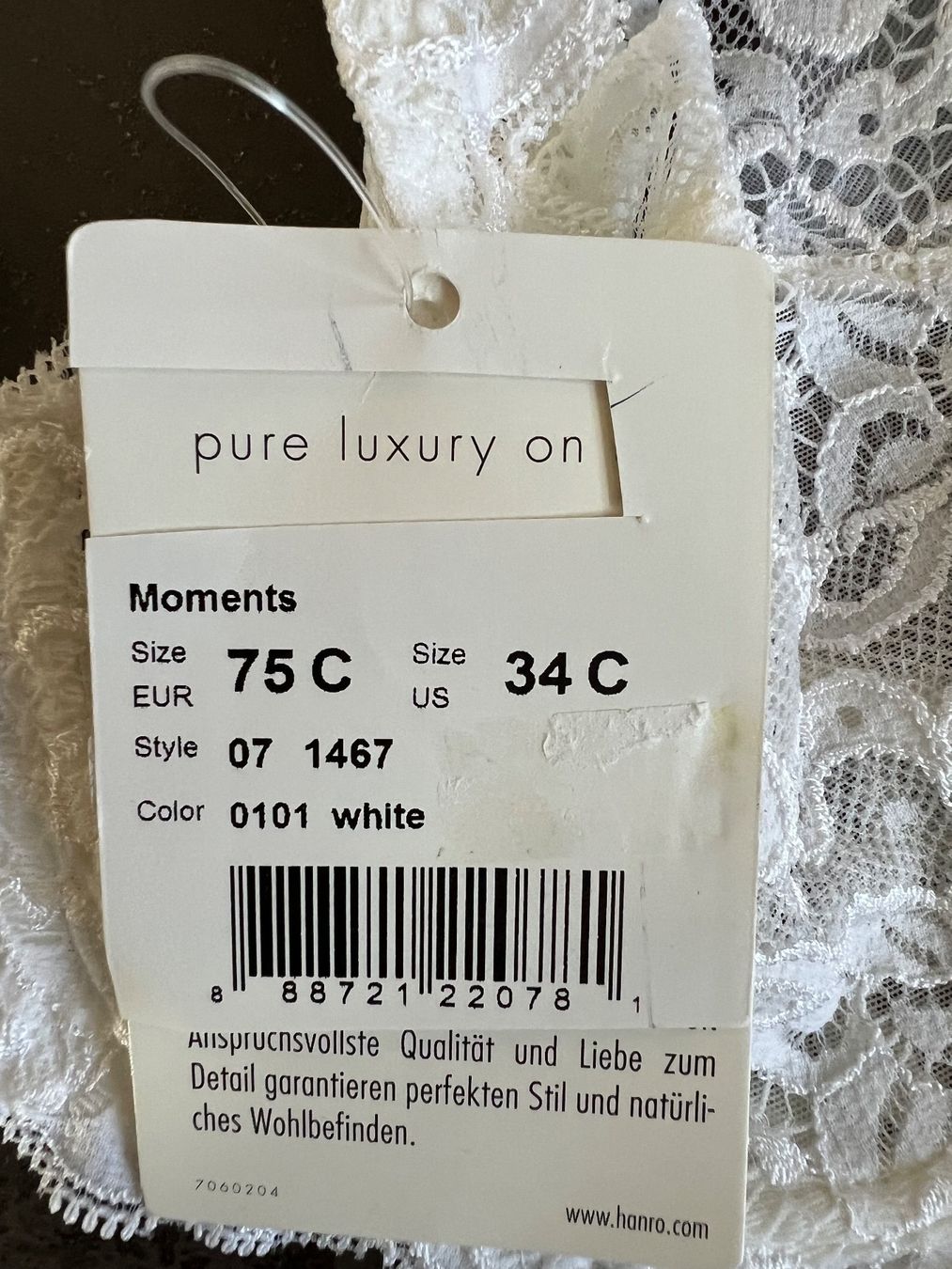 Hanro Sonstige Unterwäsche: BH HANRO  75c neu – Neu (gemäss Beschreibung) aus Dornach von samuti 1