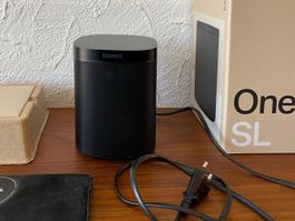 Sonos ONE SL schwarz Top Zustand