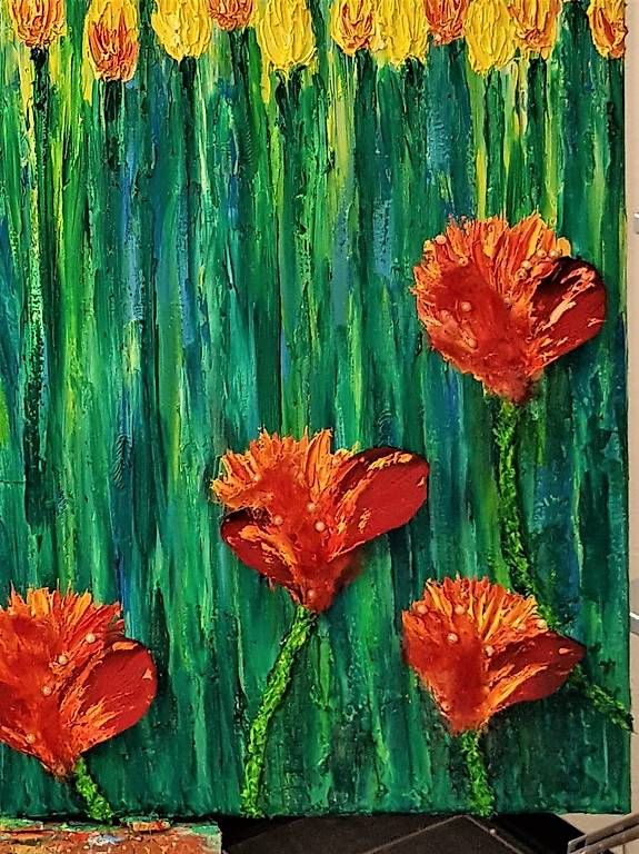 Dipinti: Ölbild Tulpen – Usato da Grenchen venduto da ott_bvn8