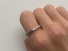 BREIL Edelstahl Silberne Ring 58