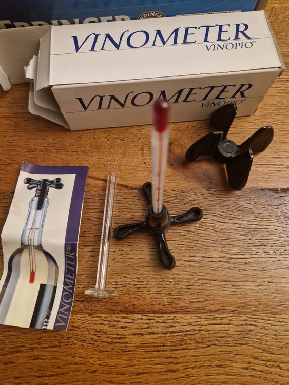Thermometer für Wein Vinometer vinopio (Gebraucht) in für CHF 10 – mit ...