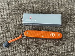 Grosses Sackmesser VICTORINOX Alox Orange „S“ NEU OVP RAR