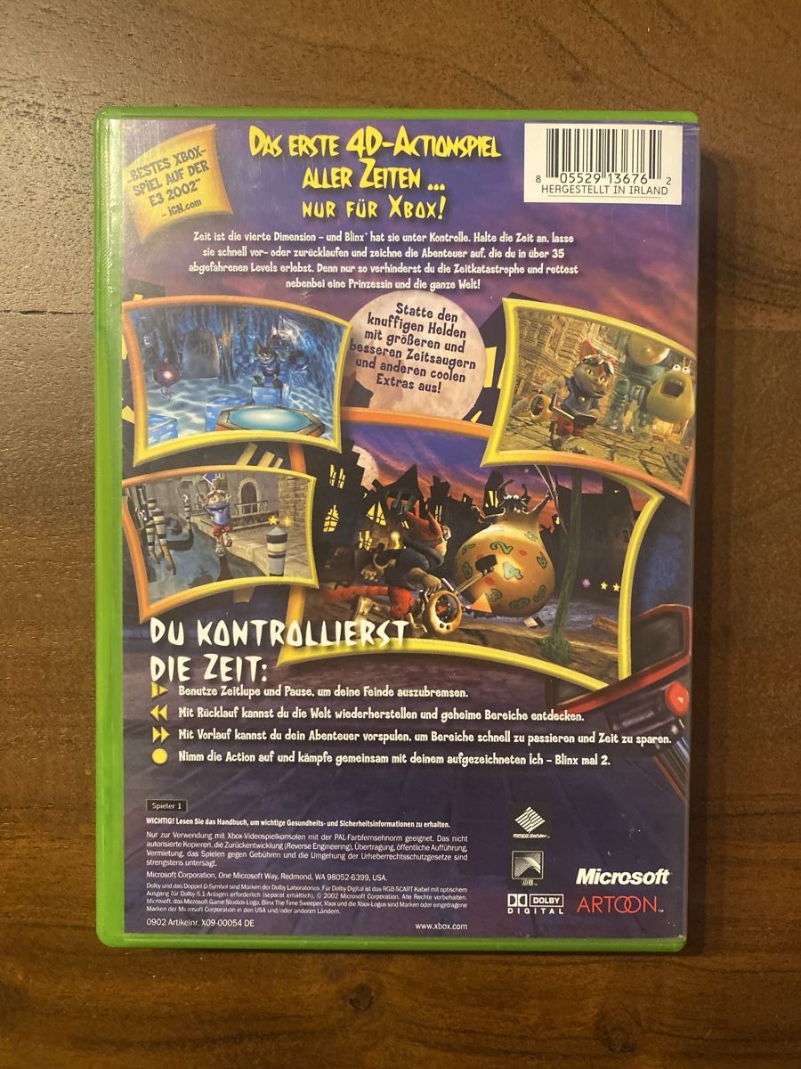 Microsoft Giochi: Blinx: The Time Sweeper für Xbox – Usato da Thunstetten venduto da Virus_33 2