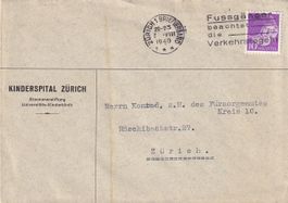 Portofreiheit Nr. 836 "Kinderspital Zürich" 1940