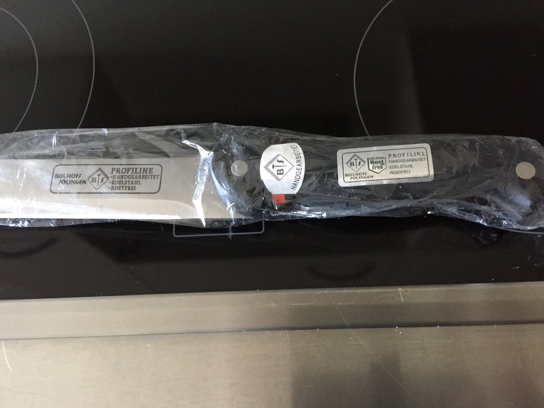 Solingen Coltelli da cucina: Bischoff Solingen Profi Line Meser – Nuovo e nell'imballaggio originale da Winterthur venduto da delfin1314 1