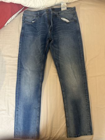 Herren Jeans Smog blau Grösse 34/32 guter Zustand