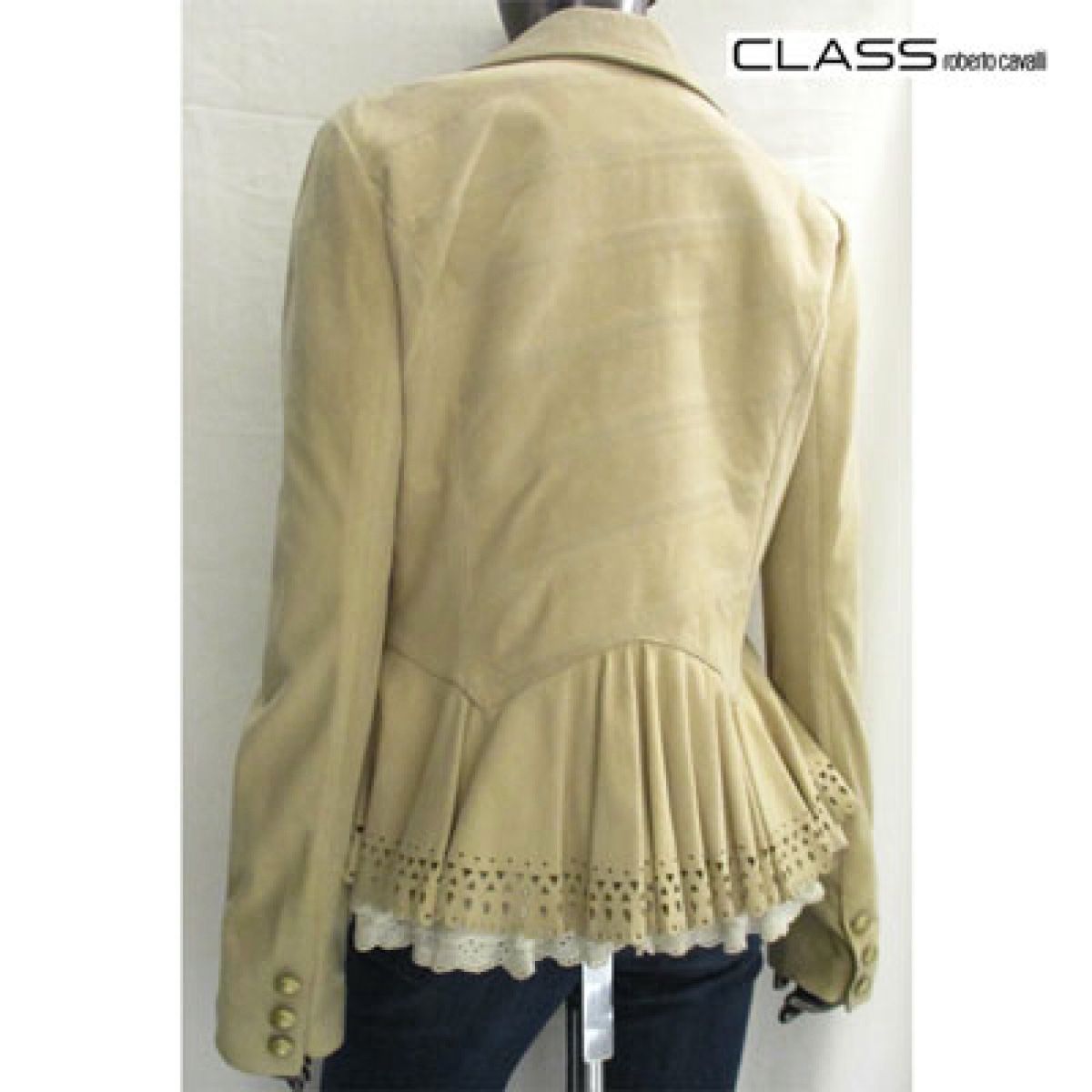 Roberto Cavalli Completi & Tailleur: Roberto Cavalli Leder Blazer 34-36 – Nuovo (secondo la descrizione) da Zürich venduto da MyFashion 5