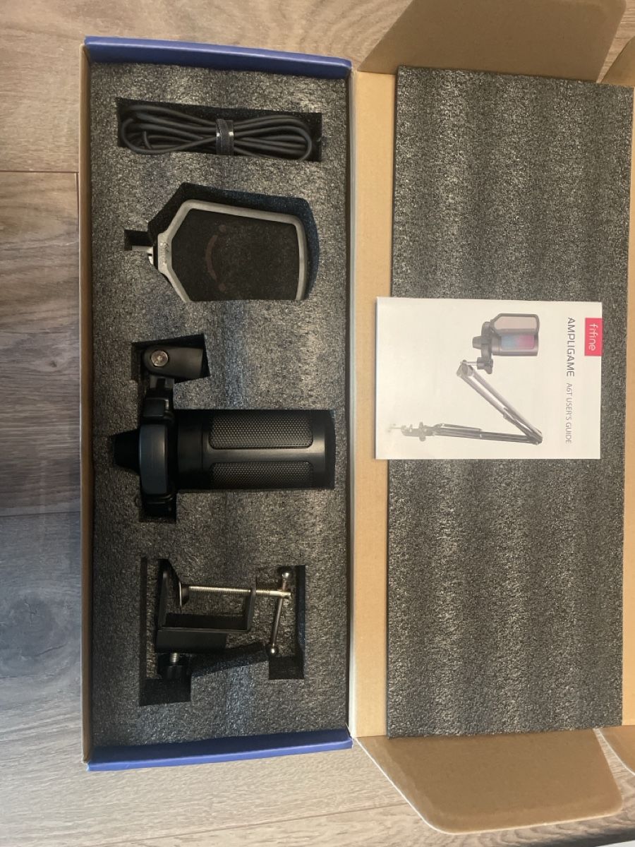 Microfoni: Fifine A6T USB Gaming Mikrofon Set mit Arm – Nuovo (secondo la descrizione) da Muttenz venduto da ali_b7dv 3