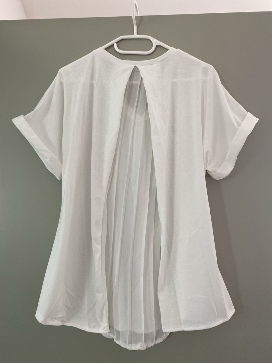 Camicette: Blusenshirt weiss neu Gr L – Nuovo (secondo la descrizione) da Brugg AG venduto da Honeybee6 1
