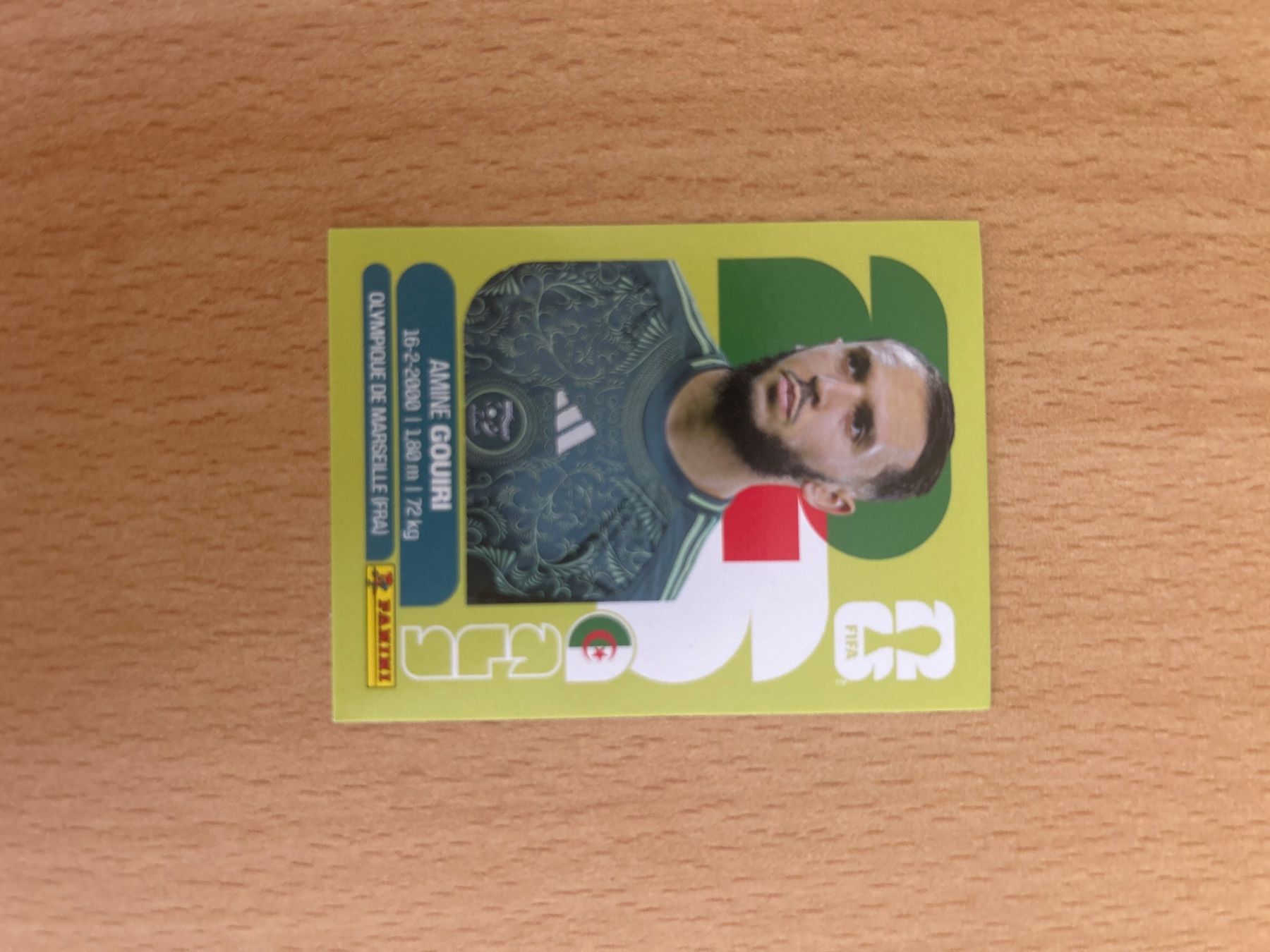 Panini Carte collezionabili: ALG 18 - Amine Gouiri - Panini WM 2026 – Usato da Luzern venduto da edu_f6hx