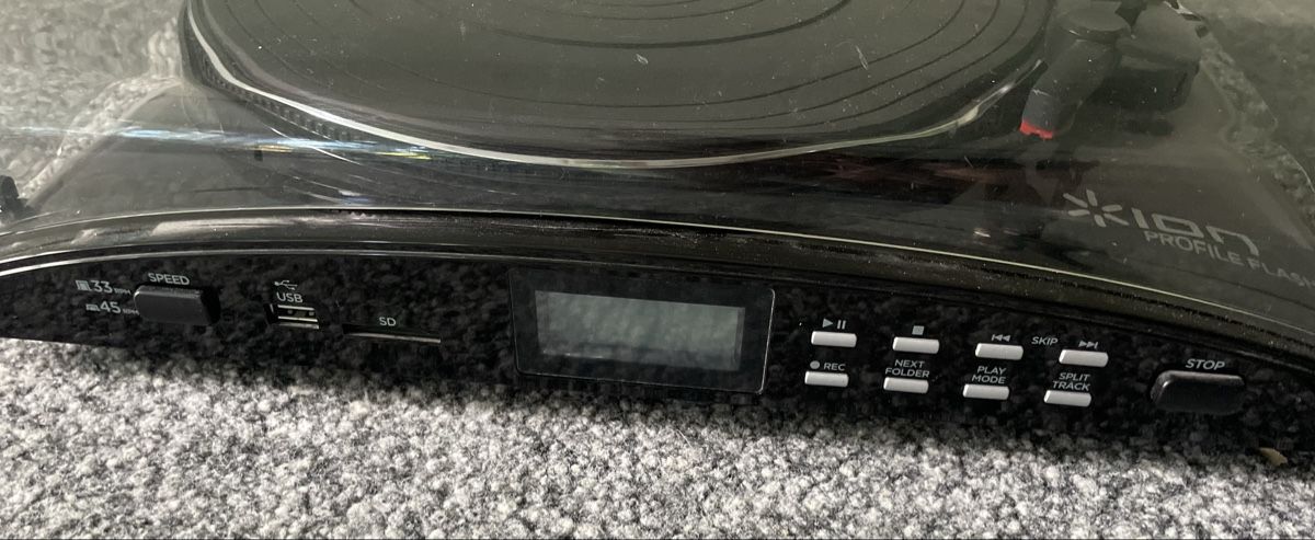 Giradischi: Plattenspieler ION PROFILE FLASH schwarz gebraucht – Usato da Au ZH venduto da Jaggy4 5