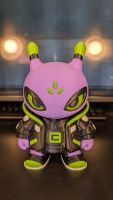 Cyber Alien Figure 180mm | Multicolor 3D Printed Collectible